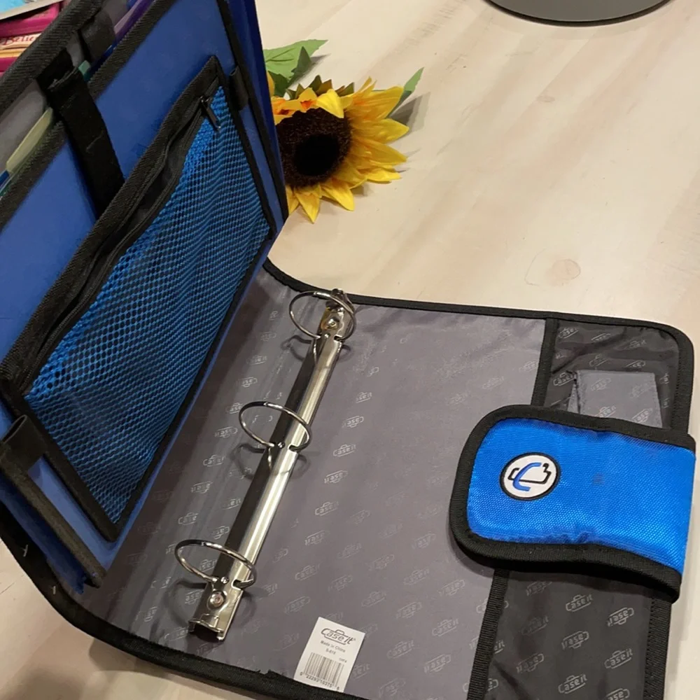 CASE IT Ring Binder Organizer
